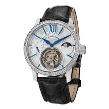 Stuhrling Original 296DS.331X2 Diamond Imperium Tourbillon Date Black