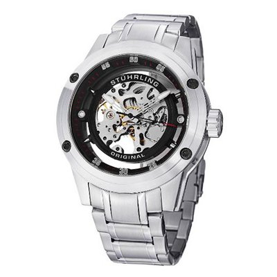 Stuhrling Original 314M.33111 Zeppelin 360 Elite Date Silver