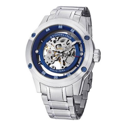 Stuhrling Original 314M.33116 Zeppelin 360 Elite Date Silver