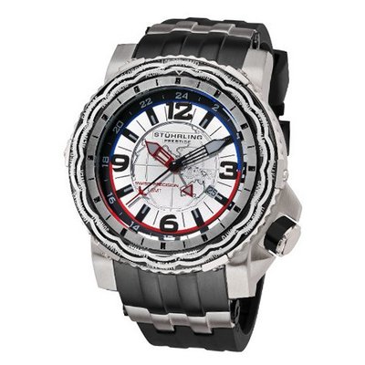 Stuhrling Original 319177-46 Marine World Timer Date Black