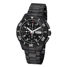 Stuhrling Original 319.335B1 Regatta Victoire Date Black PVD
