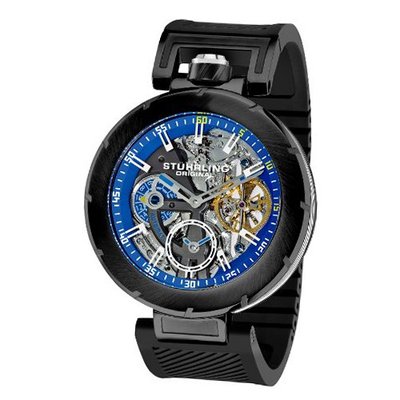 Stuhrling Original 324B.335651 Emperor VT II Date Black
