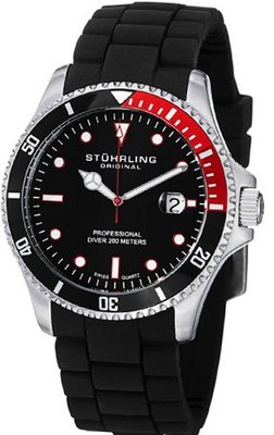 Stuhrling Original 326R.331664 Regatta Diver Sport Date Black