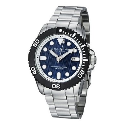 Stuhrling Original 328B.33116 Atlantis Elite Date Silver