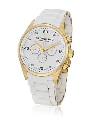 Stuhrling Original 352.02 Quest Date White