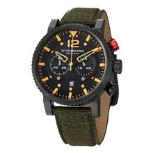 Stuhrling Original 356.03 Concorso GTP Date Green