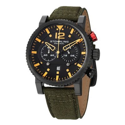 Stuhrling Original 356.03 Concorso GTP Date Green