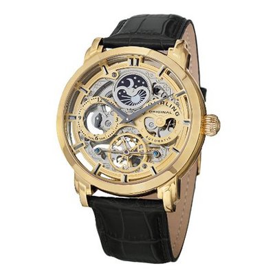 Stuhrling Original 371.02 Anatol Date Black