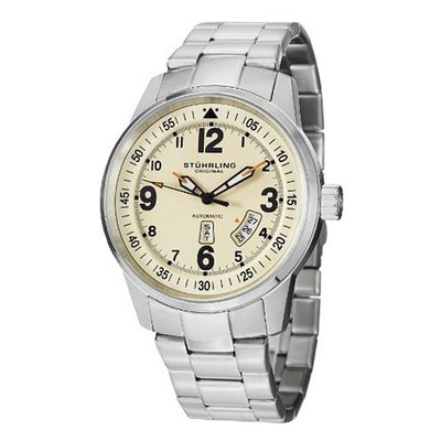 Stuhrling Original 378B.331115 Tuskegee Elite Date Silver