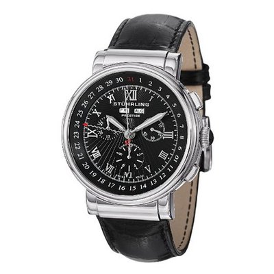 Stuhrling Original 380.33151 Sparta Date Black