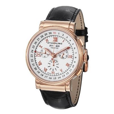 Stuhrling Original 380.33452 Sparta Date Black