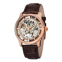 Stuhrling Original 393.3345K14 Winchester Skeleton Date Brown