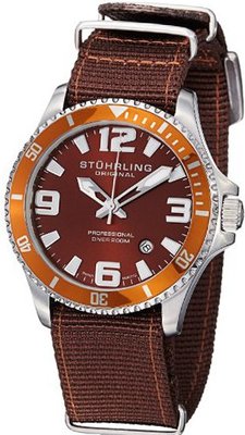Stuhrling Original 395C.331OK59 Regatta Champion II Date Brown