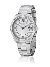 Stuhrling Original 399G.33112 Symphony Regent Nautic Swiss Quartz Stainless Steel Link Bracelet