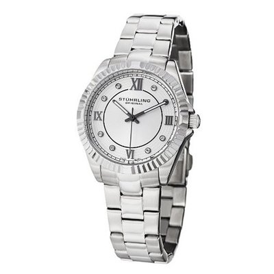Stuhrling Original 399L.22112 Lady Nautic Date Silver