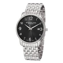 Stuhrling Original 413.33111 Churchill Date Silver