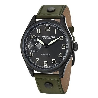 Stuhrling Original 457.3355D54 Legacy Sport Date Green