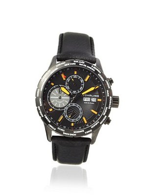 Stuhrling Original 497.04 Nomad Date Black