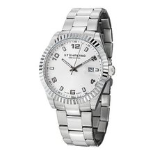 Stuhrling Original 499.33112 Regency Date Silver