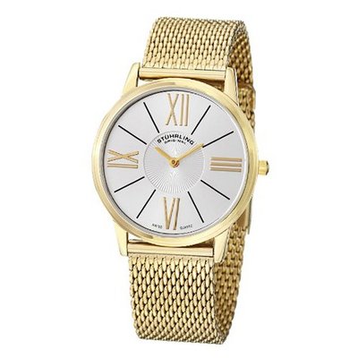 Stuhrling Original 533M.333315 Ascot Solei Elite Date Gold