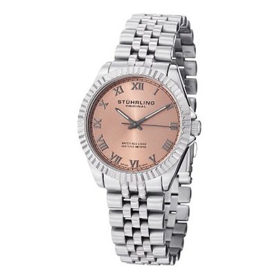 Stuhrling Original 599L.03 Lady Coronet Date Silver