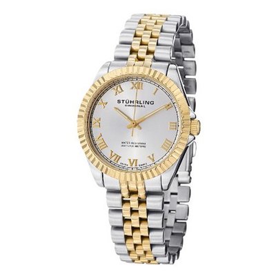 Stuhrling Original 599L.04 Lady Coronet Date Silver