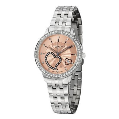 Stuhrling Original 739.03 Aphrodite Elite Date Silver