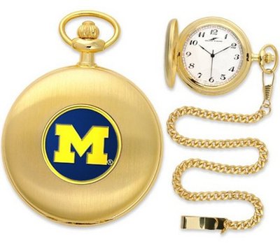 Michigan Wolverines Gold Pocket