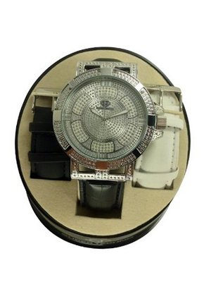 87% OFF * SUPER TECHNO REAL DIAMOND WATCH M6150 * W10647