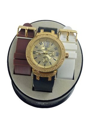 91% OFF * SUPER TECHNO REAL DIAMOND WATCH M6273 * W10563