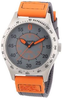 Superdry Gents Grey and Orange Sports