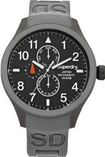Superdry SYG110E Scuba Multi Grey Silicone Strap