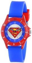 Superman Kids' SUP9010 Analog Display Analog Quartz Blue