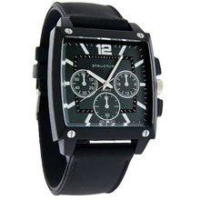 Structure by Surface Black Dial Mult-iFunction Design Quartz 32711