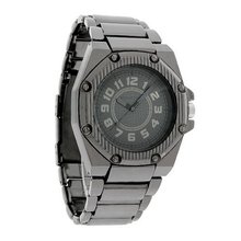 Structure by Surface Stainless Steel Black Ion Quartz 32548