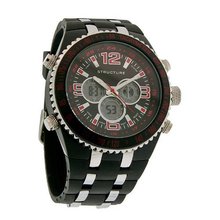Structure Surface XL Formula Sport Blk/Red Alarm Quartz Chrono 32441