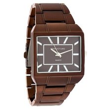 uSURFACE Structure by Surface Quartz XL Brown Dial Bronze Bracelet Dress 32719 