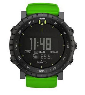 Suunto Core Altimeter, Barometer & Compass, Green Crush