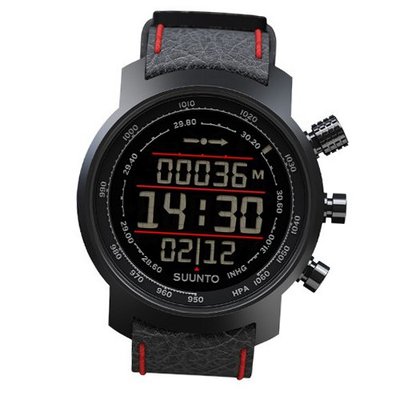 Suunto Elementum Terra Black/Red Leather
