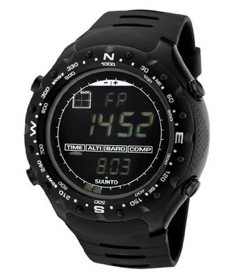 Suunto SS012926110  Digital Multi-Function Black Rubber