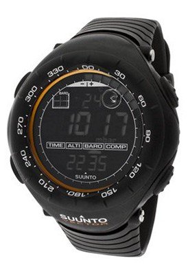 uSuunto Digital Vector XBlack Multi-Function Black Silicone 