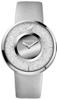 Swarovski Crystalline Silver Dial Stainless Steel Quartz Ladies 1135990