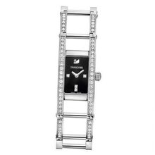 Swarovski Indira Black Dial Stainless Steel Quartz Ladies 1186075