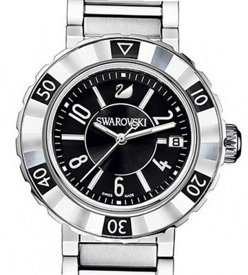 Swarovski Octea Sport Octea Sport Cyrstal. black metal