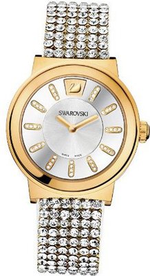 Swarovski Piazza Piazza Gold PVD, Crystal Mesh