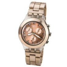 S Full-Blooded Chronograph Beige Aluminum Ladies SVCK4047AG