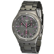 S YCM4002AG Quartz Aluminum Green Dial Chronograph