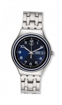 S YGS765G blue influence blue dial metal bracelet unisex NEW