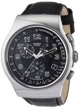 uSwatch S Irony Chrono Your Turn Black YOS440 