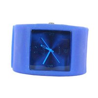 Sweet Square Rocker Silicon Band in Blue
